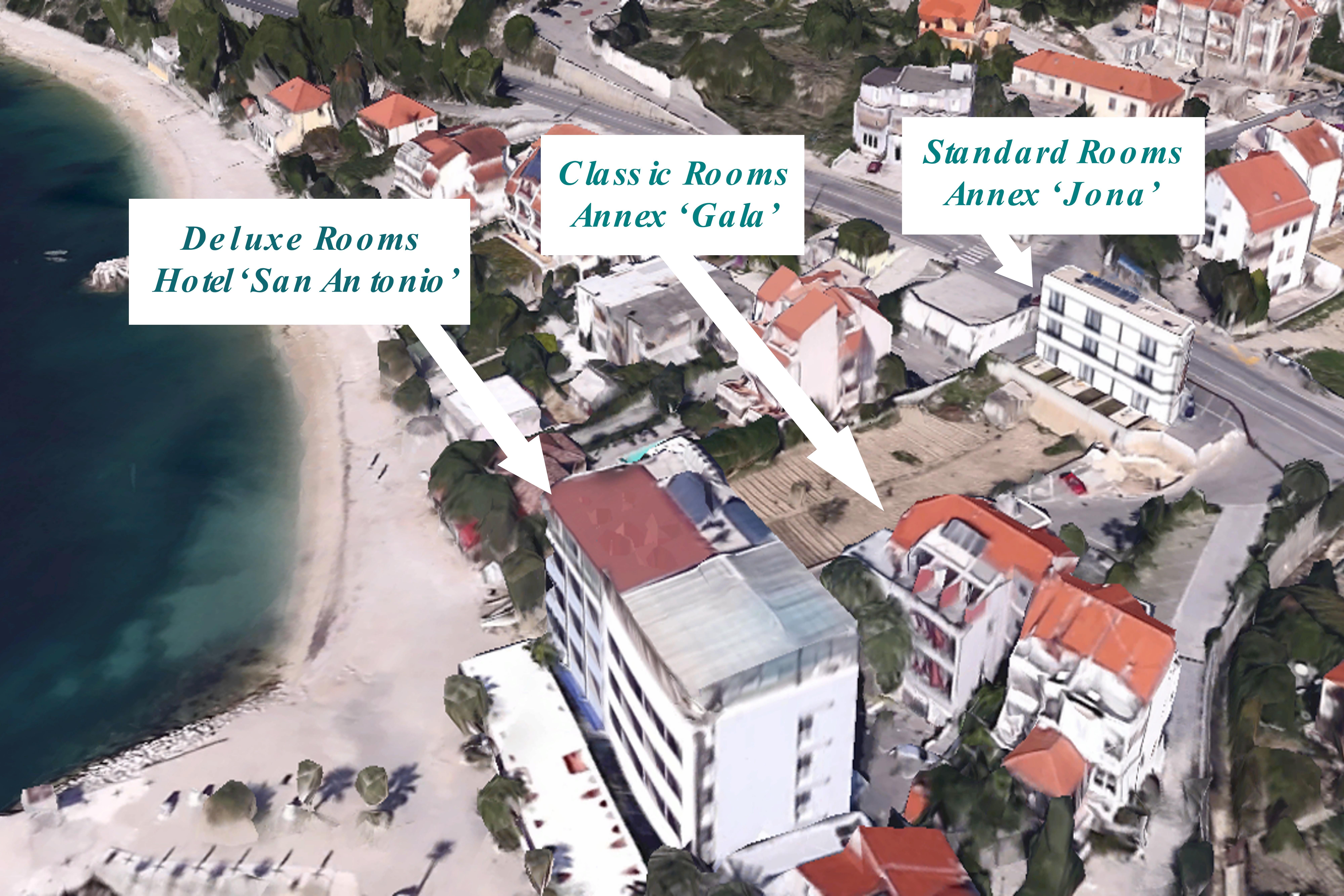 Hotel Jona Podstrana Dış mekan fotoğraf